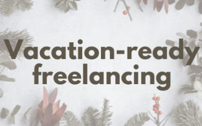 Freelance Holidays: How to Plan Your Vacation
